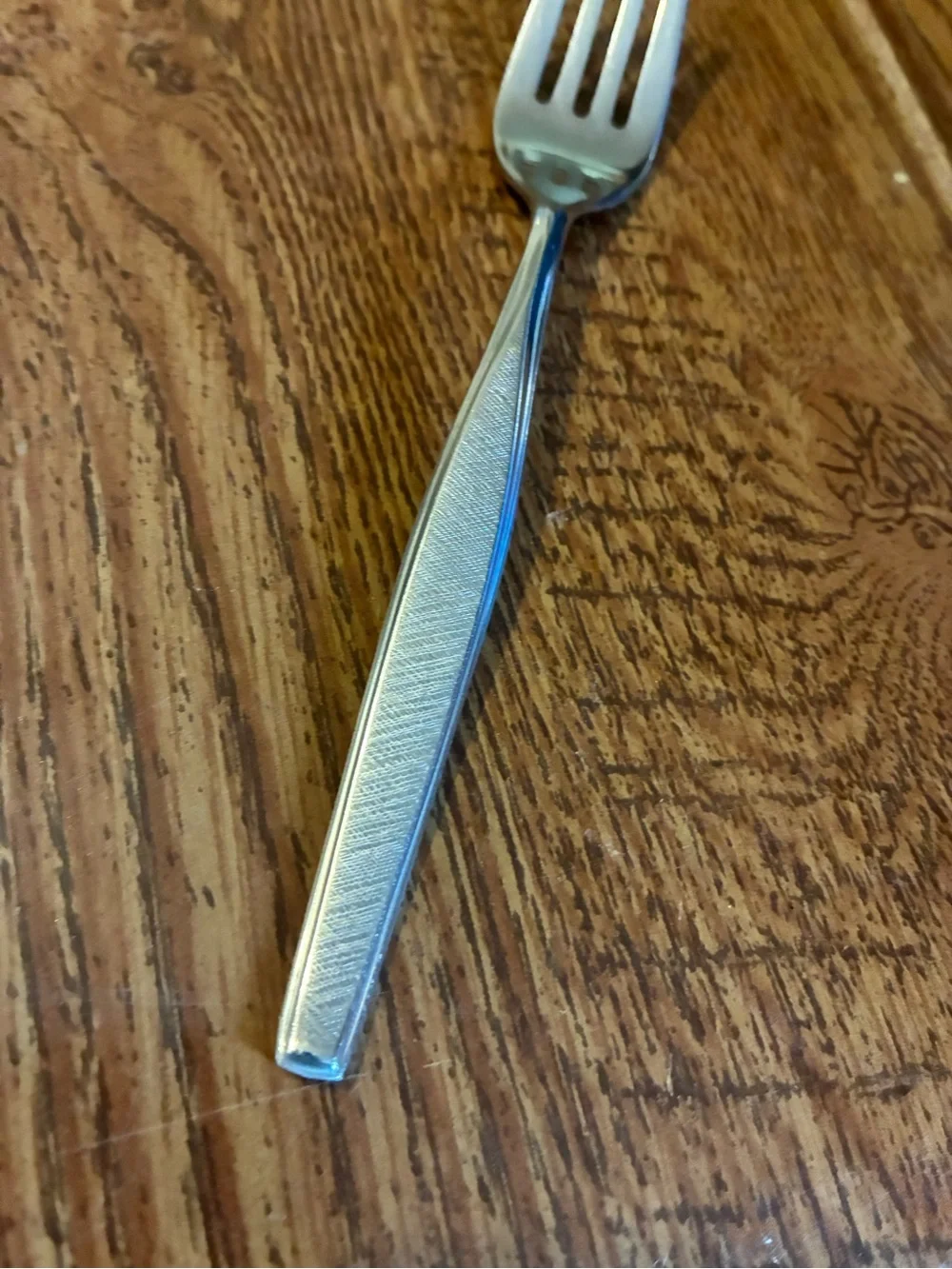 Gorham Fabrique Glossy Stainless Flatware Salad Fork